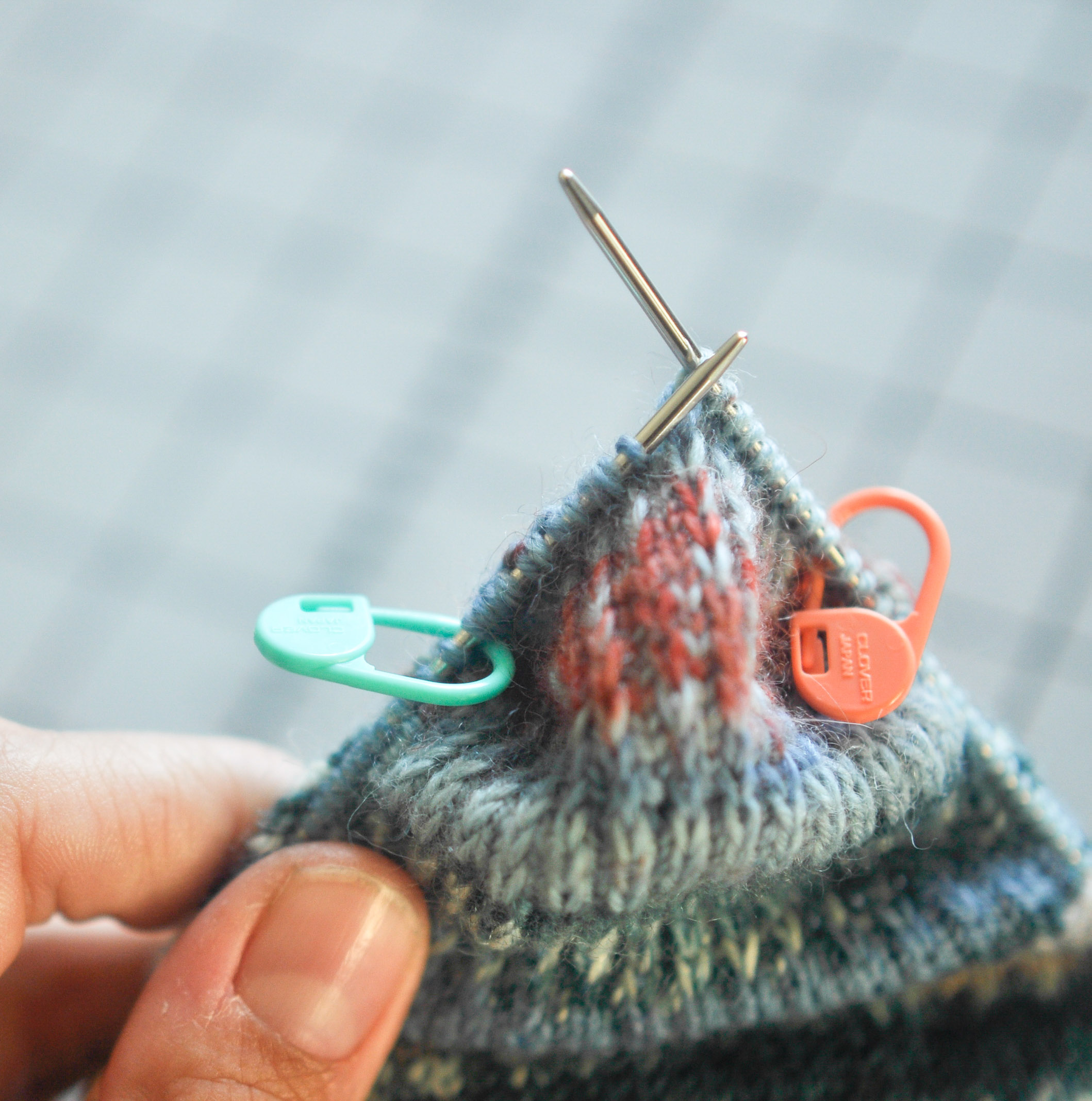 knitting heel